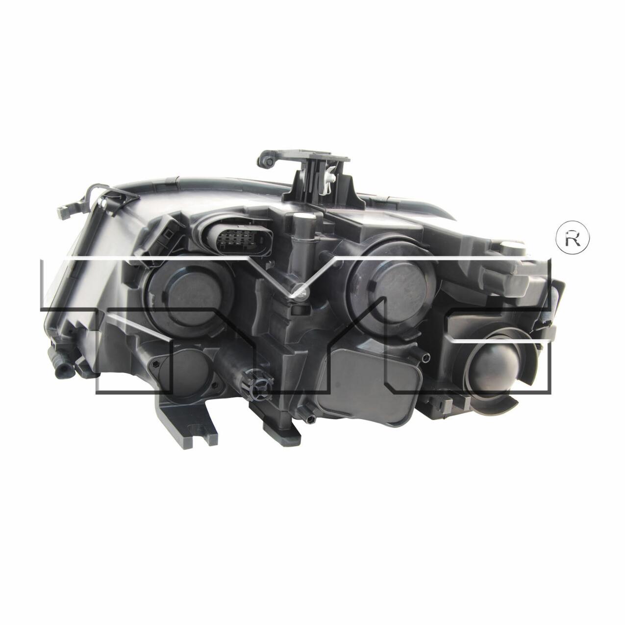 Audi Headlight Assembly - Passenger Side (Halogen) (NSF) 8K0941030AH - TYC 209039001